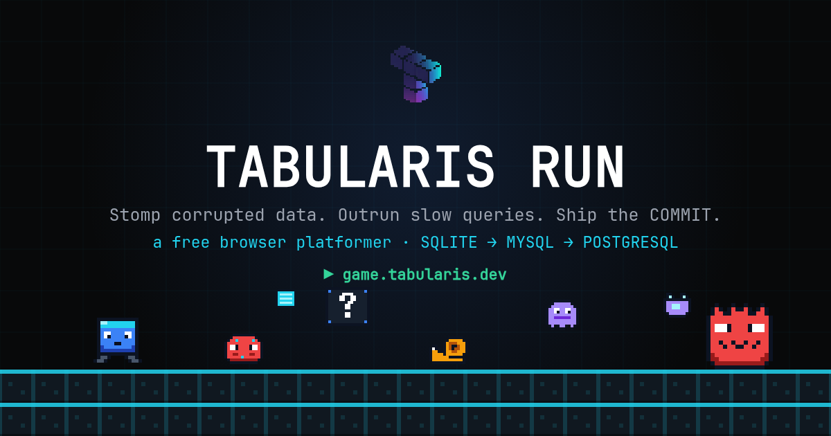 We Vibe-Coded a Database-Themed Platformer