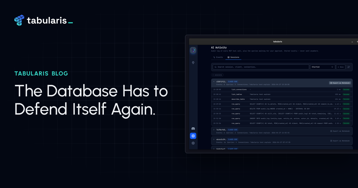 The Database Has to Defend Itself Again