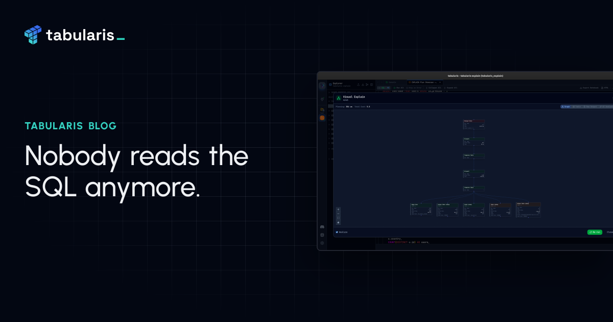 Nobody Reads the SQL Anymore